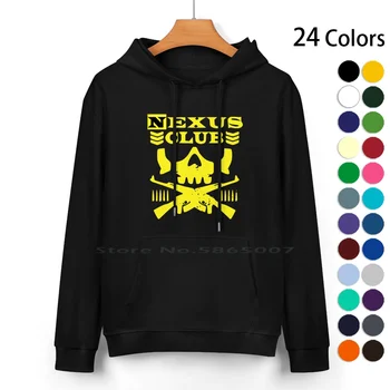 Nexus Club (Пародия ), Дизайн № 5 Пуловер с качулка от чист памук, 24 цвят на The Nexus Уейд Барет, Даниел Браян и См Пънк Хийт Слейтър