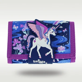 Австралия, Оригинален детски чантата Smiggle, чантата Star Pegasus, кожена чанта за карти, портфейл за монети, оригинал с високо качество