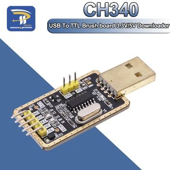Модул CH340 USB To TTL Актуализация CH340G Качите на Малка табела, Телени четки STC Заплащане на микроконтролера USB To Serial Вместо PL2303