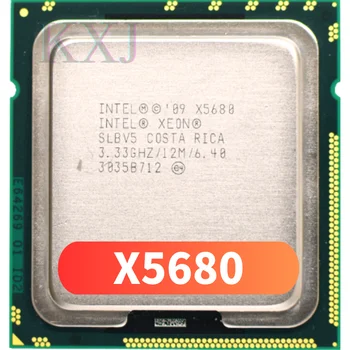 оригиналния cpu Intel Xeon X5680 3,33 Ghz LGA1366 12 MB кеш-памет L3 с шестиядерным server процесор за настолни КОМПЮТРИ