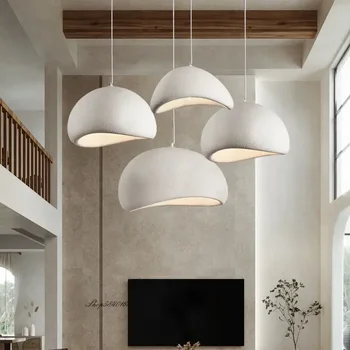 Модерни дизайнерски висящи лампи Wabi, креативни и полилеи от смола за хранене-домашен интериор на ресторанта, Подвесная лампа E27 в стил loft