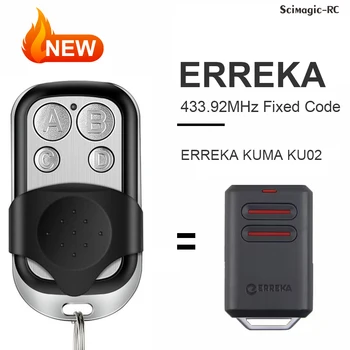 Дистанционно управление ERREKA ПЛАТ KU02 с фиксиран код 433,92 Mhz, Репликатор Гаражни врати