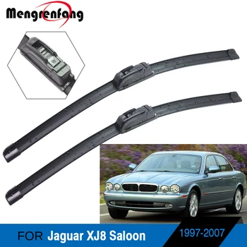 За зъби чистачки на предното стъкло на автомобила Jaguar XJ8 седан, мека гумена четка за чистачки, К-образни лостове 1997-2007