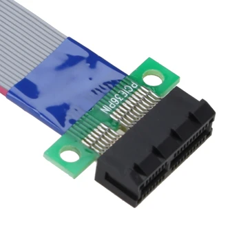 Компютърен кабел-адаптер PCI-E-удължител PCIE X1 Преобразувател между мъжете и жените