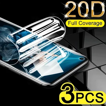 3шт Защитно Фолио е с Пълно Покритие За Huawei Honor 20 Pro 8 9 10 Lite Гидрогелевая Филм За Честта V20 V9 V10 10i Защитно не стъклена
