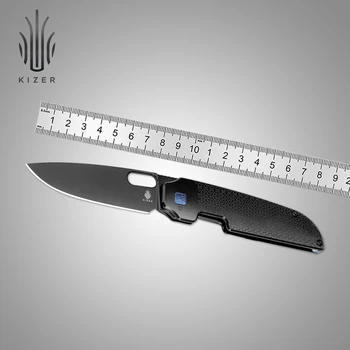 Kizer Survival Knife Ki3637A2 Varatas 2023 Нова Титановая Дръжка S35VN Стоманен Нож от висок Клас Походный Нож