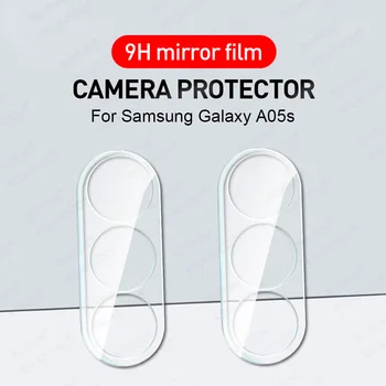 2 елемента 3D Прозрачни Защитни Лещи За Samsung Galaxy A05s A05 A15 4G A25 A35 A55 5G HD Задната Камера е Защитен Стъклен Калъф