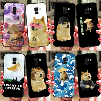 Калъф Cheems Doge Meme Смешни Doggy За Samsung J7 J5 J3 2017 J1 A3 A5 2016 A6 A8 Plus J4 J6 J8 А7 А9 2018 Калъф За Вашия Телефон