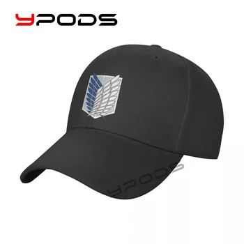Спортна бейзболна шапка с логото на аниме Aot, Пролетно-летни модни регулируеми мъжки и дамски модни шапки