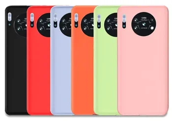 Калъф Ярки цветове за Huawei P30 P20 P9 P10 Mate 10 Lite Honor 10 9 Lite 7C 20 Pro 8X 8C P Smart Меки Силиконови Калъфи