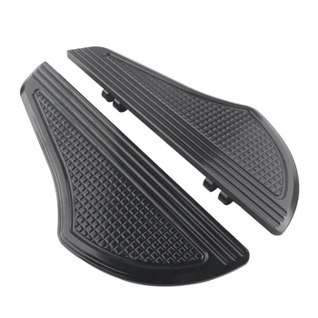 2 елемента Черни Нескользящие Предната Дъските За Краката, Подходящи За Резервни Части Dyna Touring Softail