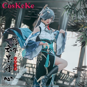 CosKoKo Fu Hua Cosplay Аниме Игра Honkai Impact 3 Великолепен Костюм Елегантно Оформени Рокля За парти на Хелоуин Облекло За Ролеви игри S-XL