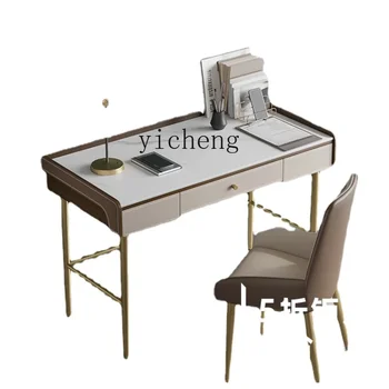 Работен стол е от каменни плочи XL Модерен Прост и лесен Луксозен работен плот на бюро за домашния кабинет