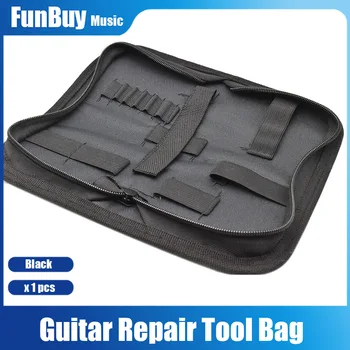 Сгъваема чанта за инструменти за ремонт на бас-китара 20*9,5*5 см, функционална чанта за аксесоари за китара Luthier