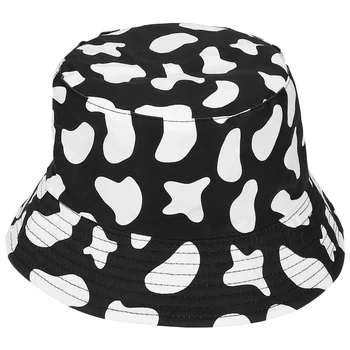 Реверсивная шапка-кофа от волска кожа, упаковываемая двустранен рибарска шапка, плажни шапки от слънцето
