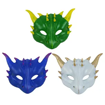 Детска маска на дракон, аксесоар за cosplay, детска маскарадная маска за изпълнения на сцена, нощен клуб, парти в чест на Хелоуин, фестивал