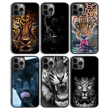 Калъф за телефон Cheetah Panther Делото за iPhone 15 SE2020 14 13 11 12 Pro Max mini XS XR X 8 Plus 7 6S Shell на Корпуса