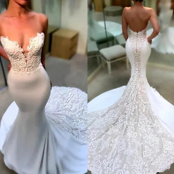 Страхотна сватбена рокля 
