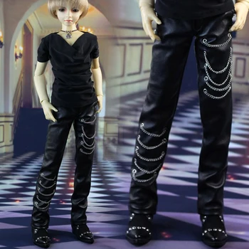 D03-N432 детска играчка ръчна изработка 1/3 1/4 чичо кукла BJD/SD стоп-моушън дрехи къси тесни панталони с ципове 1бр