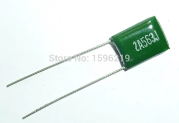 Филмът кондензатор от mylar 100 В 2A563J 0,056 icf 56nF 2A563 Филмът кондензатор от 5% полиестер