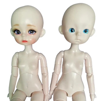 Сладка кукла ръчно изработени 1/6 Bjd 30 см стоп-моушън главата или на цяла кукла Грим стоп-моушън главата Момиче Кукла Играчка за подарък