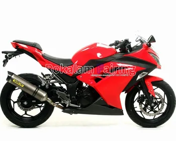 За Kawasaki Ninja EX300 Ninja EX 300R резервни Части EX 300 13 14 15 16 Червено-черни Комплекти мотоциклетни обтекателей (шприцоване)