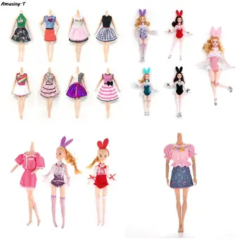 1бр Куклен игралната къщичка, переодевающий костюм, дрехи ръчна изработка на кукли 29-30 см, аксесоари за кукли, детски играчки, подарък от случайно изпращане на