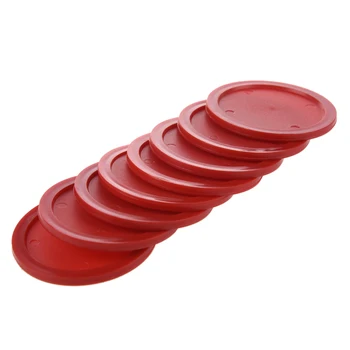Червен комплект за аэрохоккея (8 бр. за миене за аэрохоккея 63 mm)