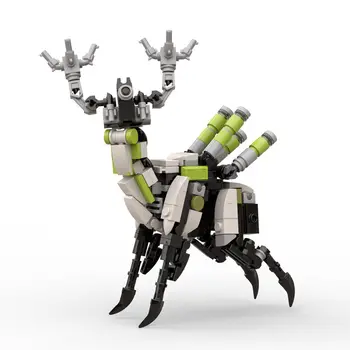 Модел робот Grazer Micro във формата на елен Herbivore 210 части от играта MOC Build