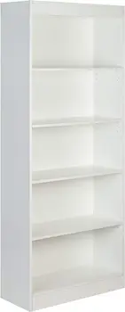 5-ярусная bookshelf OneSpace Essentials, бяла