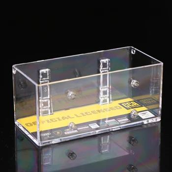 Акрилна витрина, подходяща за мини-размер 1:64, Пылезащитная прозрачна кутия, шкаф за съхранение на 1/64 фигурки, кутия за показване