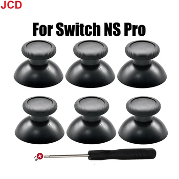 JCD 6 бр 3D аналогов джойстик за контролер Switch Pro, Аналогови Джойстици, дръжка за джойстик, Резервни части за игри